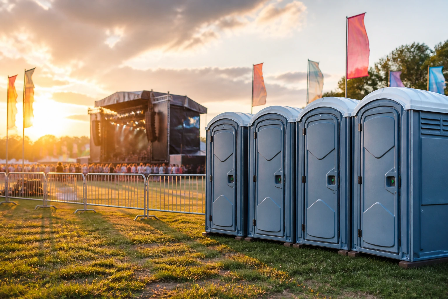 Portable restroom rental planning for Atlantis, FL